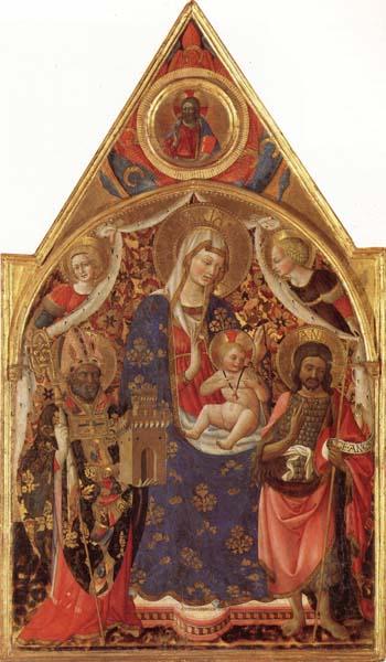 Antonio Fiorentino Madonna and Child with Saints oil painting image